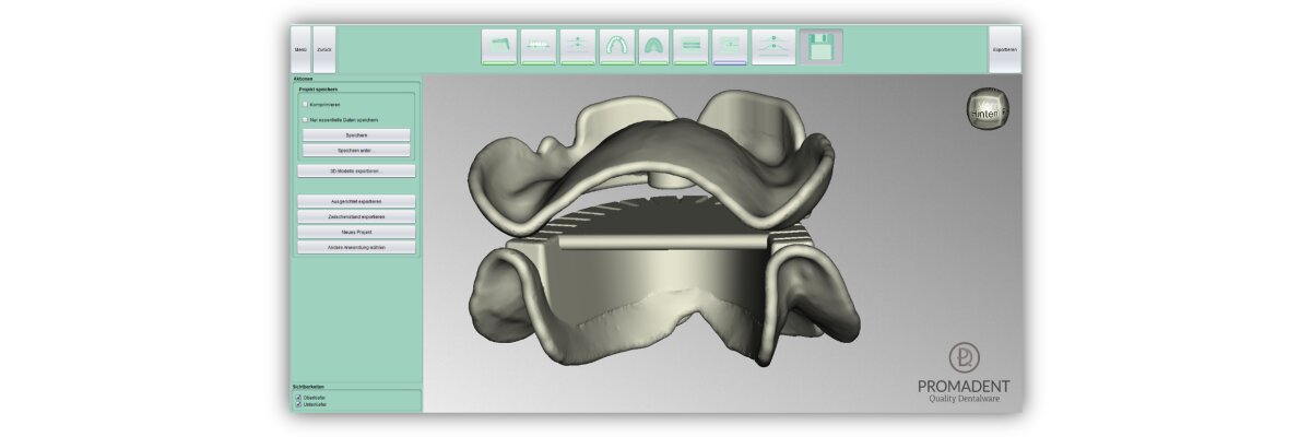 NEU: Stützstiftregistrat schnell, einfach und intuitiv designed!  - 