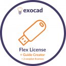 exoplan Flex-Lizenz mit Guide Creator + 2 exoplan Lizenzen