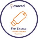 exoplan Flex-Lizenz mit Guide Creator Jahresgebühr...
