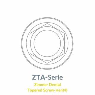 ZTA-Serie (Zimmer Dental, Tapered Screw-Vent®)